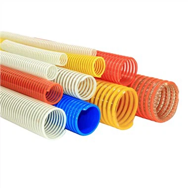 Mangueira de sucção reforçada com trança espiral de hélice de PVC